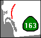 LOCATION OF C-163